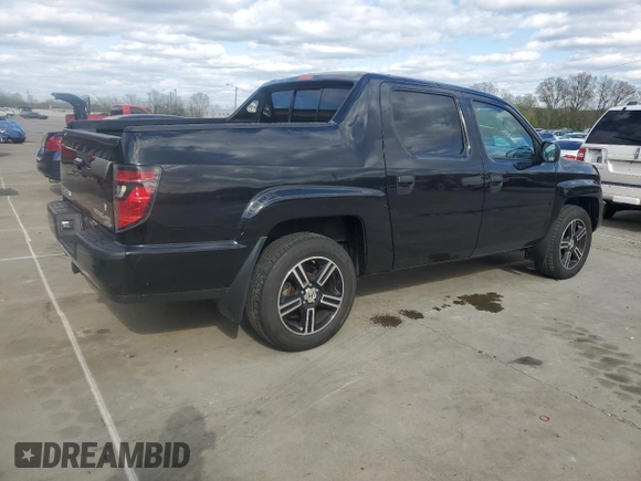 2014 Honda Ridgeline Sport z VIN 5FPYK1F76EB011060, wystawiony jako Copart lot #51876545 z przebiegiem 246 376 mil mil oraz Szkoda całkowita • Salvage title. Historia ofert i sprzedaży dostępna na DreamBid. Obrazek 3.