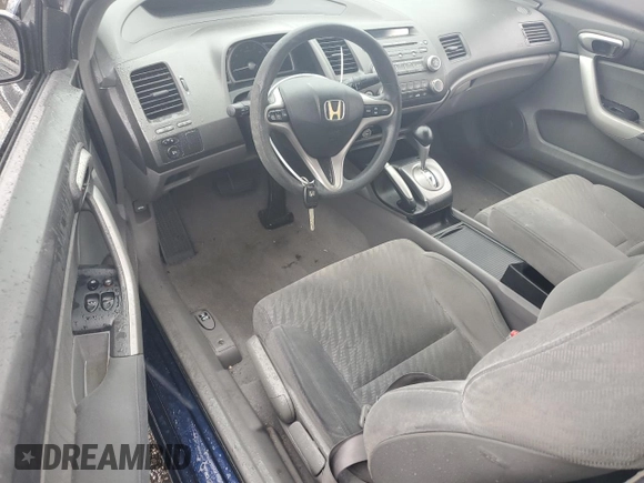 2009 Honda Civic Cpe EX with VIN 2HGFG128X9H502068, listed as a Copart auction lot 61962254 with 0 mi miles and Salvage Title. Bid and sale history available at carsss.com. Image 8.