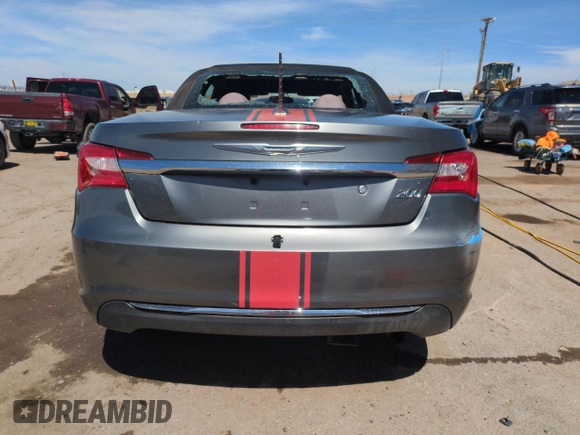 2012 Chrysler 200 Touring with VIN 1C3BCBEB2CN218362, listed as a Copart auction lot 50516815 with 105,297 mi miles and Salvage Title. Bid and sale history available at DreamBid. Image 6.