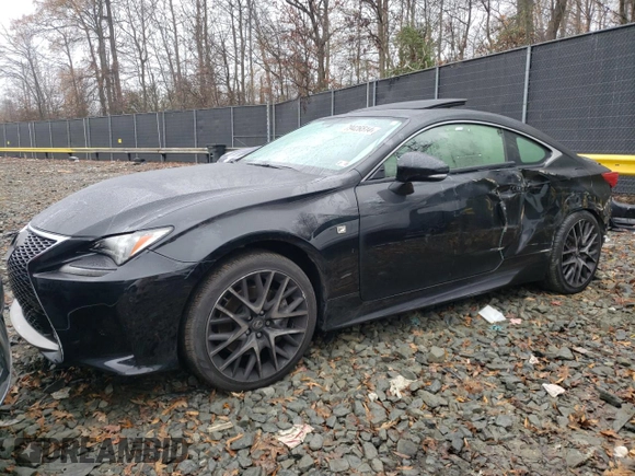 2016 Lexus RC 300 F Sport with VIN JTHSM5BC7G5001711, listed as a Copart auction lot 79426514 with 67,991 mi miles and Salvage Title. Bid and sale history available at DreamBid. Image 1.