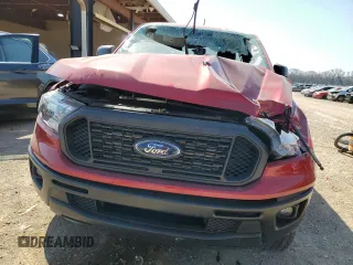 2021 Ford Ranger XL with VIN 1FTER1EH6MLD76657, listed as a Copart auction lot 48800855 with 28,909 mi miles and Salvage Title. Bid and sale history available at carsss.com. Image 5.
