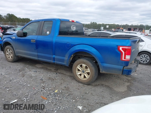 2016 Ford F-150 XL with VIN 1FTEX1C81GFA58201, listed as a IAAI auction lot 41304090 with 185,210 mi miles and . Bid and sale history available at carsss.com. Image 3.