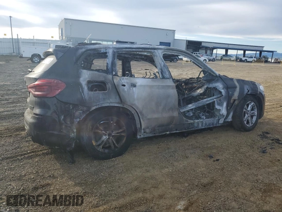 2020 BMW X3 sDrive30i with VIN 5UXTY3C00L9B24077, listed as a Copart auction lot 46340765 with 0 mi miles and Non Repairable. Bid and sale history available at carsss.com. Image 3.