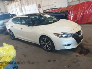2017 Nissan Maxima SV with VIN 1N4AA6AP7HC434741, listed as a IAAI auction lot 40810102 with 80,187 mi miles and . Bid and sale history available at DreamBid. Image 1.