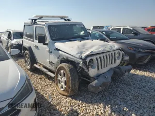 2023 Jeep Wrangler Sport с VIN 1C4HJXAG4PW598962, выставлен на аукционе Copart как лот 71889884 с пробегом 37 986 миль миль и Списание • Salvage title. История ставок и продаж доступна на DreamBid. Изображение 4.