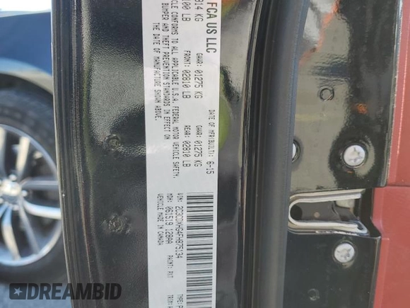2015 Dodge Charger SXT with VIN 2C3CDXHG4FH875134, listed as a Copart auction lot 47399045 with 88,231 mi miles and Salvage Title. Bid and sale history available at DreamBid. Image 13.