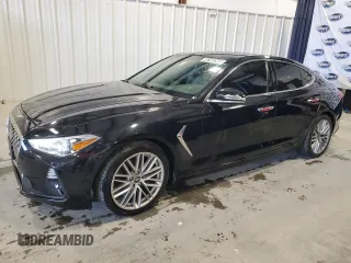 2021 Genesis G70 2.0T with VIN KMTG64LA7MU072306, listed as a Copart auction lot 46165345 with 78,452 mi miles and Clean Title. Bid and sale history available at carsss.com. Image 1.
