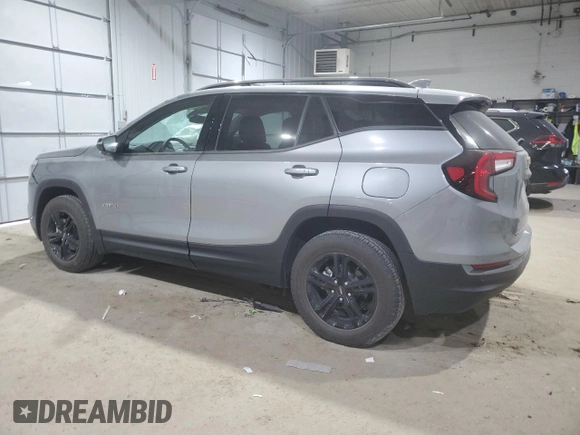 2024 GMC Terrain AT4 with VIN 3GKALYEG9RL267822, listed as a Copart auction lot 87405664 with 5,554 mi miles and Salvage Title. Bid and sale history available at DreamBid. Image 2.