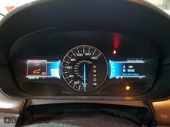 2012 Ford Edge Limited with VIN 2FMDK3KC1CBA06425, listed as a Copart auction lot 42625715 with 109,127 mi miles and Salvage Title. Bid and sale history available at carsss.com. Image 9.