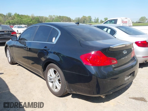 2013 Infiniti G37 Journey with VIN JN1CV6AP1DM306235, listed as a IAAI auction lot 42072591 with 198,549 mi miles and . Bid and sale history available at DreamBid. Image 3.