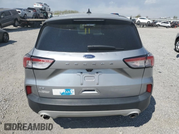 2021 Ford Escape SE with VIN 1FMCU0G61MUA34468, listed as a Copart auction lot 53370055 with 113,253 mi miles and Salvage title. Bid and sale history available at DreamBid. Image 6.