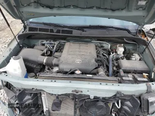 2021 Toyota Sequoia TRD Pro with VIN 5TDEY5B19MS186271, listed as a Copart auction lot 77642514 with 44,172 mi miles and Salvage Title. Bid and sale history available at carsss.com. Image 11.