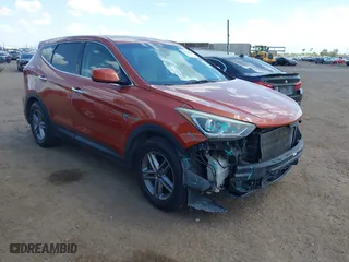 2017 Hyundai Santa Fe Sport 2.4L with VIN 5XYZT3LB6HG454014, listed as a IAAI auction lot 41915328 with 158,298 mi miles. Bid and sale history available at carsss.com. Image 1.