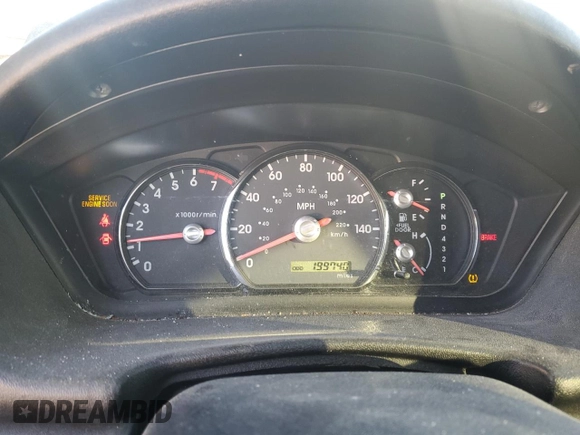 2008 Mitsubishi Endeavor SE with VIN 4A4MN31S18E022424, listed as a Copart auction lot 43323495 with 199,740 mi miles and Salvage Title. Bid and sale history available at carsss.com. Image 9.