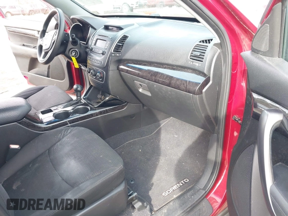 2014 Kia Sorento LX with VIN 5XYKT4A7XEG482738, listed as a IAAI auction lot 41295018 with 64,080 mi miles and . Bid and sale history available at carsss.com. Image 5.