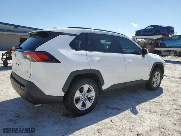 2020 Toyota RAV4 XLE with VIN 2T3W1RFV5LC073249, listed as a Copart auction lot 50763495 with 60,784 mi miles and Salvage Title. Bid and sale history available at carsss.com. Image 3.