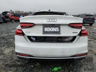 2022 Audi A5 Sportback Premium with VIN WAUABCF53NA014525, listed as a Copart auction lot 38280784 with 30,256 mi miles and Salvage Title. Bid and sale history available at carsss.com. Image 6.
