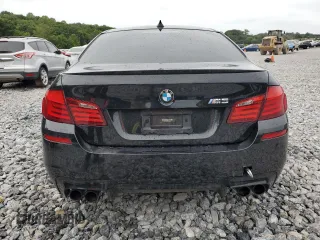 2013 BMW M5 with VIN WBSFV9C53DD096852, listed as a Copart auction lot 65917404 with 0 mi miles and Salvage Title. Bid and sale history available at carsss.com. Image 6.