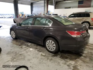 2011 Honda Accord Sdn LX with VIN 1HGCP2F33BA145313, listed as a Copart auction lot 80025354 with 110,538 mi miles and Salvage Title. Bid and sale history available at carsss.com. Image 2.