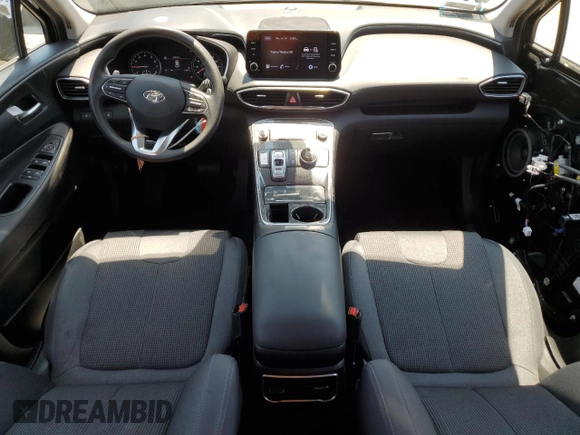 2021 Hyundai Santa Fe SE with VIN 5NMS14AJ5MH307450, listed as a Copart auction lot 63750124 with 21,187 mi miles and Salvage Title. Bid and sale history available at carsss.com. Image 8.