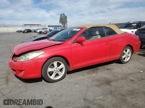 2005 Toyota Solara SE with VIN 4T1FA38P15U049763, listed as a Copart auction lot 53687925 with Not Provided miles and Clean Title. Bid and sale history available at carsss.com. Image 1.
