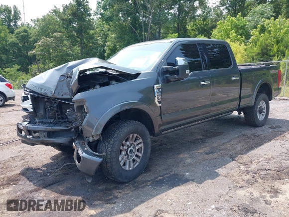 2020 Ford F-250 XL with VIN 1FT7W2BN4LED60848, listed as a IAAI auction lot 42392785 with 122,305 mi miles and . Bid and sale history available at DreamBid. Image 17.
