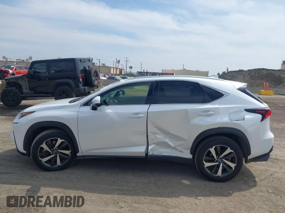 2020 Lexus NX 300 with VIN JTJGARBZ0L2176404, listed as a IAAI auction lot 42043807 with 96,783 mi miles and . Bid and sale history available at DreamBid. Image 14.