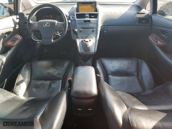2010 Lexus HS 250h with VIN JTHBB1BAXA2015706, listed as a Copart auction lot 49509445 with 193,227 mi miles and Salvage Title. Bid and sale history available at carsss.com. Image 8.