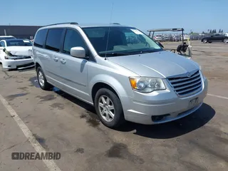 2010 Chrysler Town & Country Touring with VIN 2A4RR5D11AR346489, listed as a IAAI auction lot 42102358 with 150,860 mi miles. Bid and sale history available at carsss.com. Image 1.