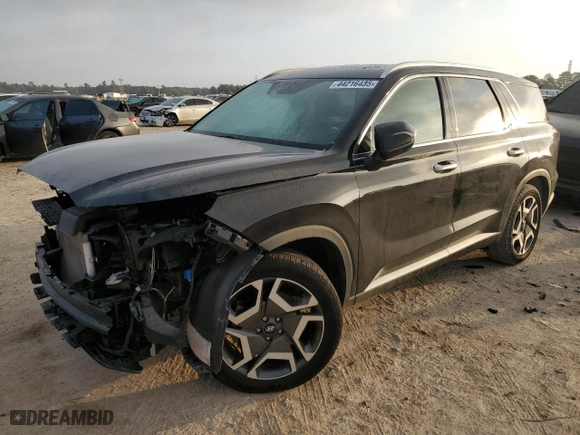 2023 Hyundai Palisade SEL with VIN KM8R44GE1PU511185, listed as a Copart auction lot 44216435 with 38,903 mi miles and Salvage Title. Bid and sale history available at carsss.com. Image 1.