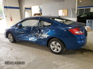 2013 Honda Civic Cpe LX with VIN 2HGFG3B50DH501568, listed as a Copart auction lot 69918444 with 177,826 mi miles and Salvage Title. Bid and sale history available at carsss.com. Image 2.
