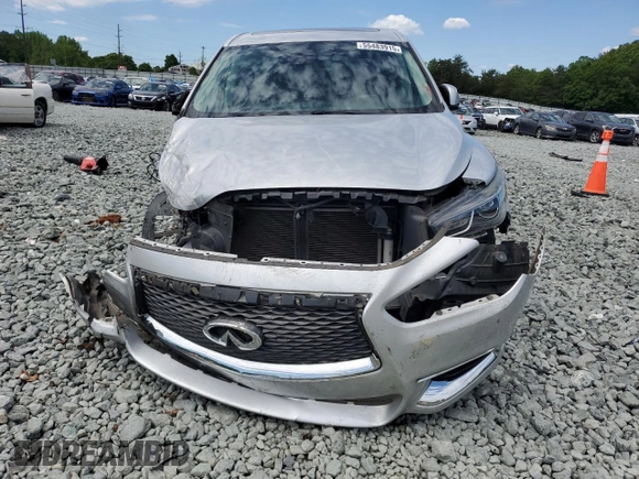 2019 Infiniti QX60 Pure with VIN 5N1DL0MM3KC521717, listed as a Copart auction lot 55483915 with 118,757 mi miles and Salvage title. Bid and sale history available at DreamBid. Image 5.