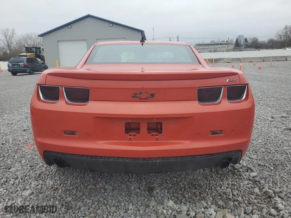 2010 Chevrolet Camaro 2LT with VIN 2G1FC1EV5A9182211, listed as a Copart auction lot 51254795 with 91,316 mi miles and Salvage Title. Bid and sale history available at carsss.com. Image 6.