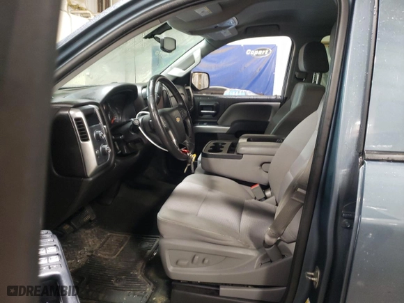2014 Chevrolet Silverado 1500 LT with VIN 3GCUKREC8EG235283, listed as a Copart auction lot 45953315 with 166,989 mi miles and Salvage Title. Bid and sale history available at carsss.com. Image 7.