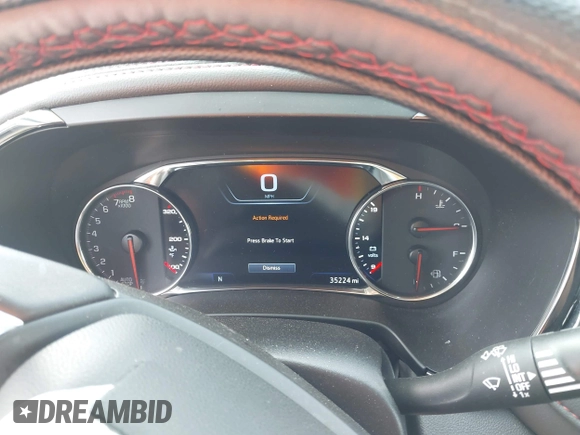 2022 Chevrolet Blazer RS с VIN 3GNKBKRS0NS222919, выставлен на аукционе IAAI как лот 42114605 с пробегом 35 224 миль миль и . История ставок и продаж доступна на DreamBid. Изображение 7.