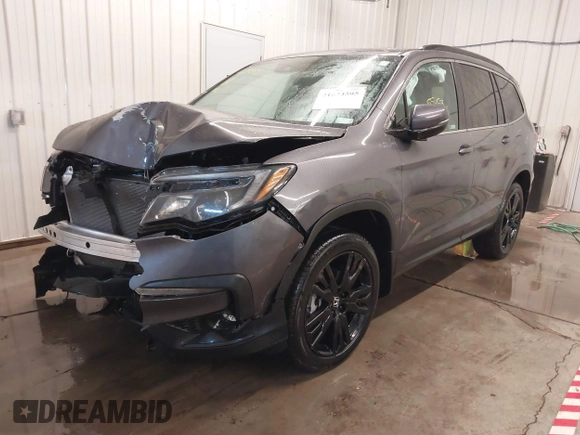 2021 Honda Pilot Special Edition with VIN 5FNYF6H26MB014602, listed as a IAAI auction lot 41624595 with 55,153 mi miles. Bid and sale history available at carsss.com. Image 17.