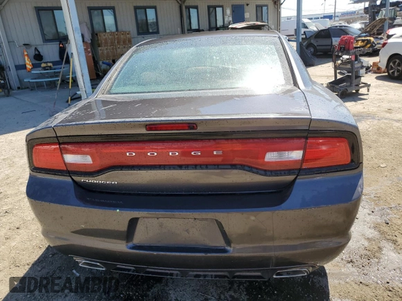 2014 Dodge Charger SE with VIN 2C3CDXBG8EH300848, listed as a Copart auction lot 50343885 with 96,410 mi miles and Salvage Title. Bid and sale history available at carsss.com. Image 6.