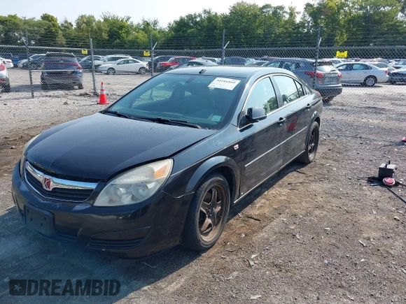 2008 Saturn Aura XE with VIN 1G8ZS57N78F200182, listed as a IAAI auction lot 40286860 with 167,548 mi miles. Bid and sale history available at carsss.com. Image 2.