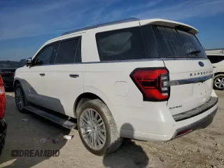 2023 Ford Expedition Platinum with VIN 1FMJU1M88PEA26014, listed as a Copart auction lot 89071995 with 23,830 mi miles and Salvage Title. Bid and sale history available at carsss.com. Image 2.