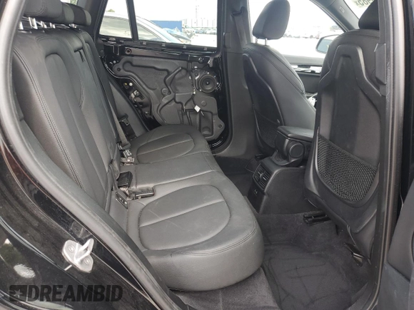 2019 BMW X1 xDrive28i with VIN WBXHT3C59K5L36435, listed as a Copart auction lot 60189985 with 105,110 mi miles and Salvage title. Bid and sale history available at DreamBid. Image 10.