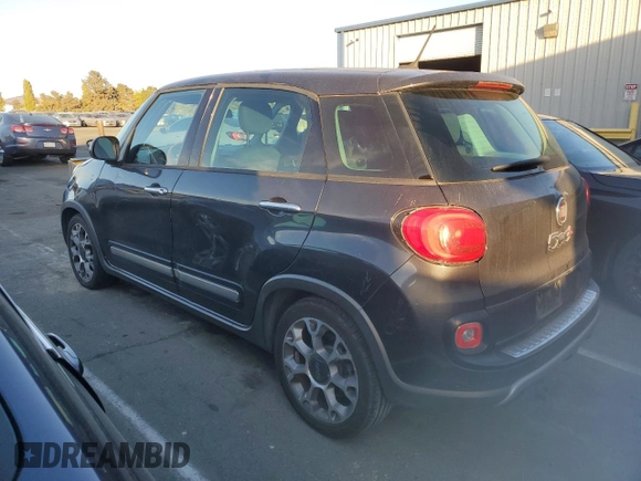 2014 FIAT 500L Trekking with VIN ZFBCFADH1EZ008194, listed as a Copart auction lot 73249254 with 122,859 mi miles and Clean Title. Bid and sale history available at DreamBid. Image 2.