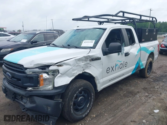 2019 Ford F-150 XL z VIN 1FTEX1EBXKKF10848, wystawiony jako IAAI lot #42255399 z przebiegiem 94 015 mil mil oraz . Historia ofert i sprzedaży dostępna na DreamBid. Obrazek 20.