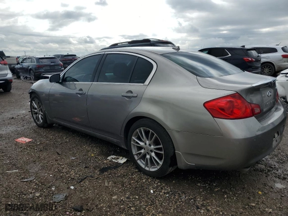 2008 Infiniti G35 Sedan Journey with VIN JNKBV61EX8M206291, listed as a Copart auction lot 50401225 with 219,217 mi miles and Salvage Title. Bid and sale history available at carsss.com. Image 2.