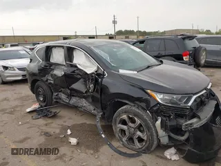 2019 Honda CR-V EX with VIN 5J6RW1H54KA039693, listed as a IAAI auction lot 41827425 with 100,371 mi miles. Bid and sale history available at carsss.com. Image 1.