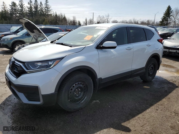 2020 Honda CR-V LX with VIN 2HKRW2H25LH224525, listed as a Copart auction lot 51210115 with 89,510 mi miles and Salvage Title. Bid and sale history available at carsss.com. Image 1.