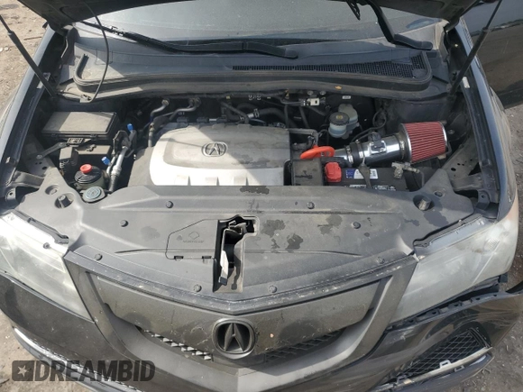2012 Acura MDX Advance with VIN 2HNYD2H68CH526883, listed as a Copart auction lot 54372375 with 224,054 mi miles and Salvage title. Bid and sale history available at DreamBid. Image 12.