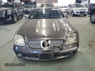 2003 Mercedes-Benz SLK 320 with VIN WDBKK65F83F280656, listed as a Copart auction lot 79158954 with 99,413 mi miles and Salvage title. Bid and sale history available at DreamBid. Image 5.