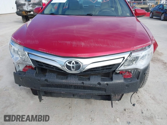 2012 Toyota Camry SE with VIN 4T1BK1FK6CU507625, listed as a IAAI auction lot 41744165 with 127,269 mi miles. Bid and sale history available at carsss.com. Image 6.