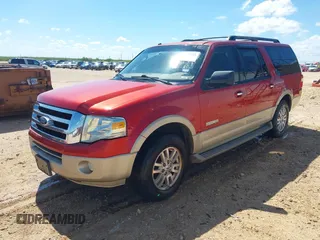 2007 Ford Expedition Max Eddie Bauer с VIN 1FMFK17537LA33512, выставлен на аукционе IAAI как лот 42219121 с пробегом 168 279 миль миль и . История ставок и продаж доступна на DreamBid. Изображение 2.