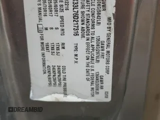 2006 Chevrolet Uplander with VIN 1GNDX33L76D217316, listed as a Copart auction lot 77640924 with 183,852 mi miles and Salvage Title. Bid and sale history available at DreamBid. Image 13.